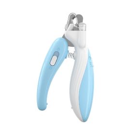 Banana pet nail clippers, cat nail clippers, dog nail clippers, LED blood thread pet products, one package for distribution